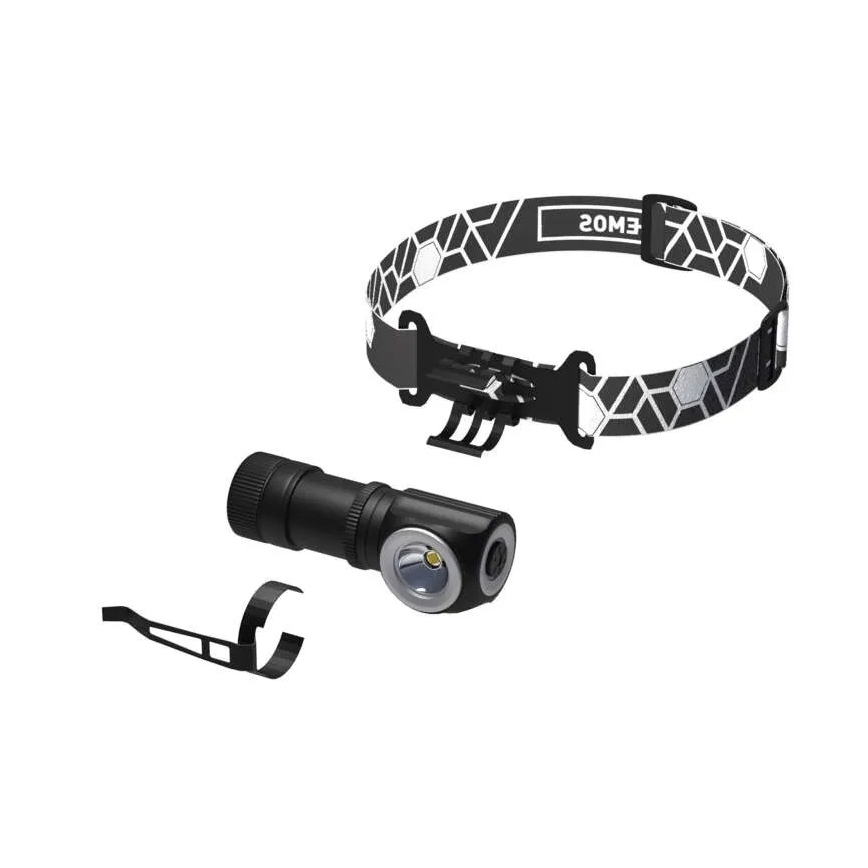 Lampe frontale rechargeable à intensité réglable LED/800 mAh 3,7V
