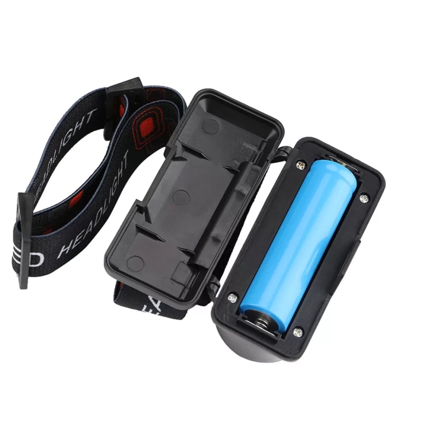 Lampe frontale rechargeable à intensité variable 2xLED/5V IP44 210 brillant 2000 mAh