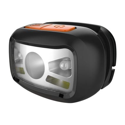 Lampe frontale rechargeable avec lumière rouge LED / 3W / 5V