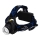 Lampe frontale rechargeable LED/6W/7,4V 5600 mAh IP44 noir/bleu