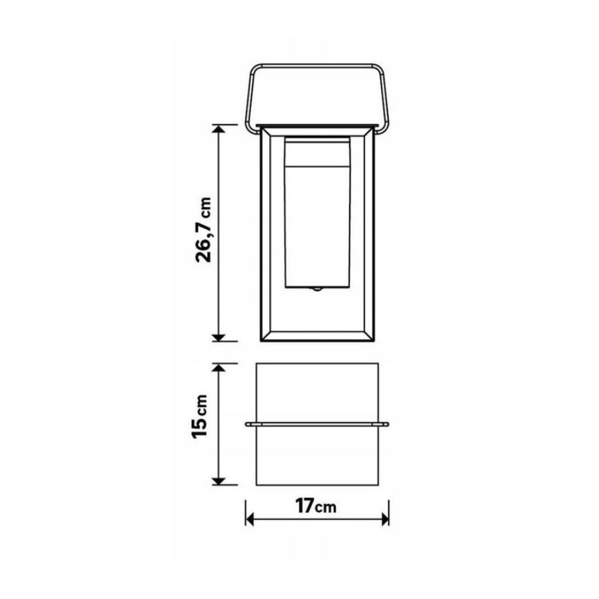 Lampe LED à intensité variable extérieure MESHY LED/2W/5V IP44