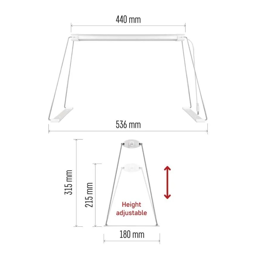 Lampe LED d'intérieur pour la culture des plantes GROW LED/15W/230V