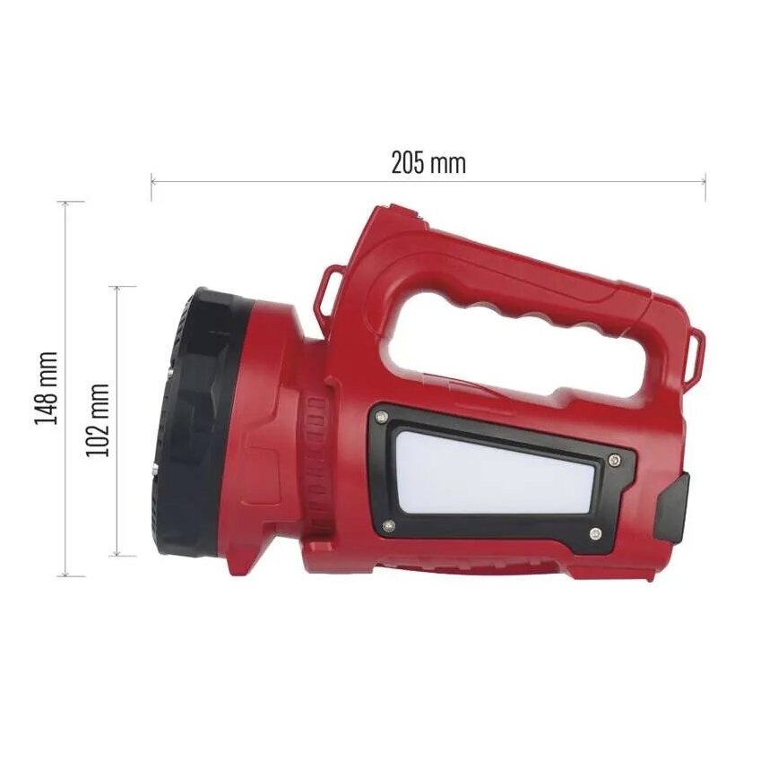 Lampe de poche LED rechargeable LED/3,7V IP44 1000 lm 15000mAh