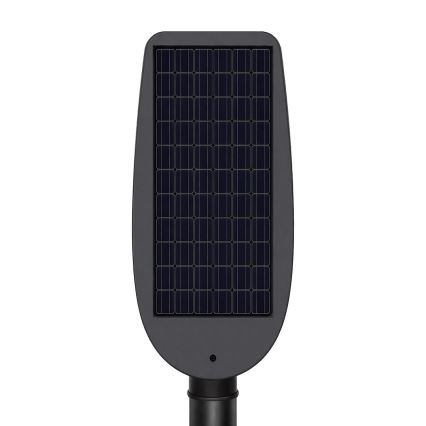 Lampe solaire LED de rue à intensité réglable avec capteur VENICE LED/50W/3,2V 4000 mAh IP65 noire + télécommande