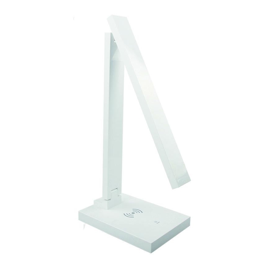 Lampe LED tactile à intensité variable avec chargement sans fil LISA LED/5W/230V + USB