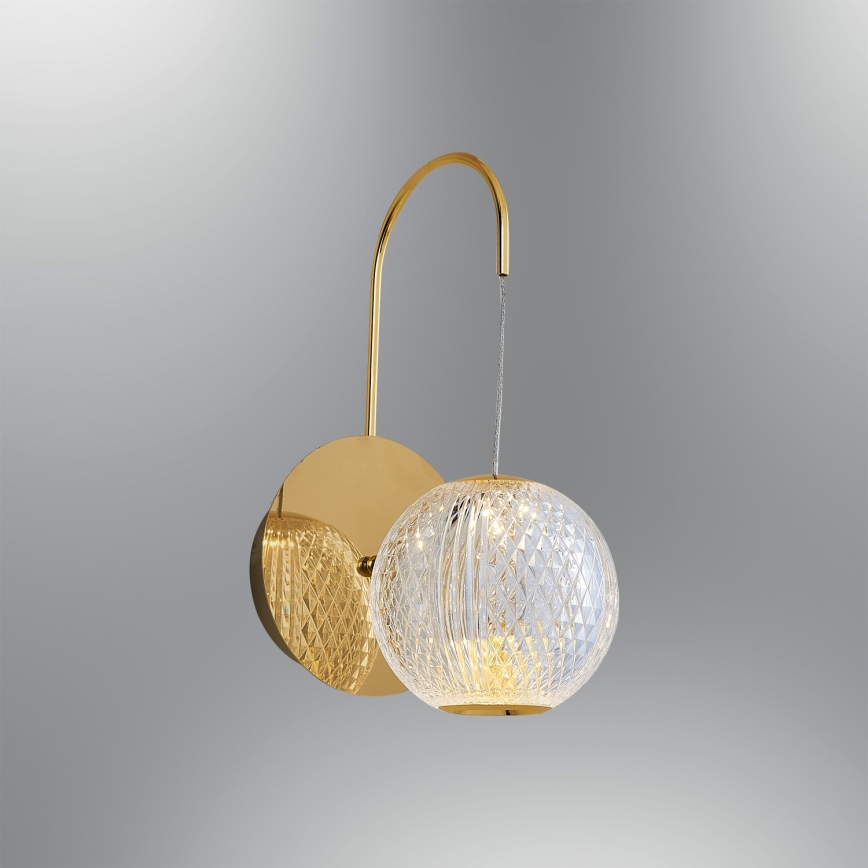 Lampe murale LED CREMONA LED/5W/230V 3000K dorée