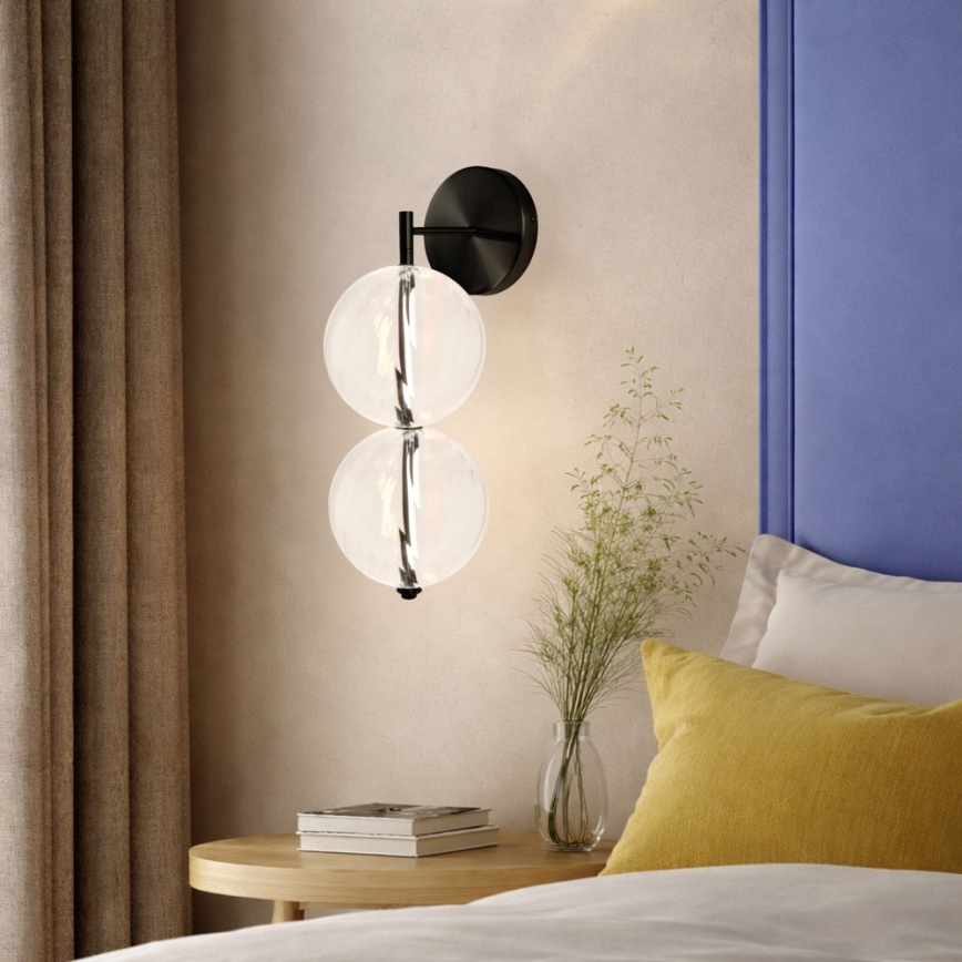 Lampe murale LED PLAYA LED/10W/230V noire