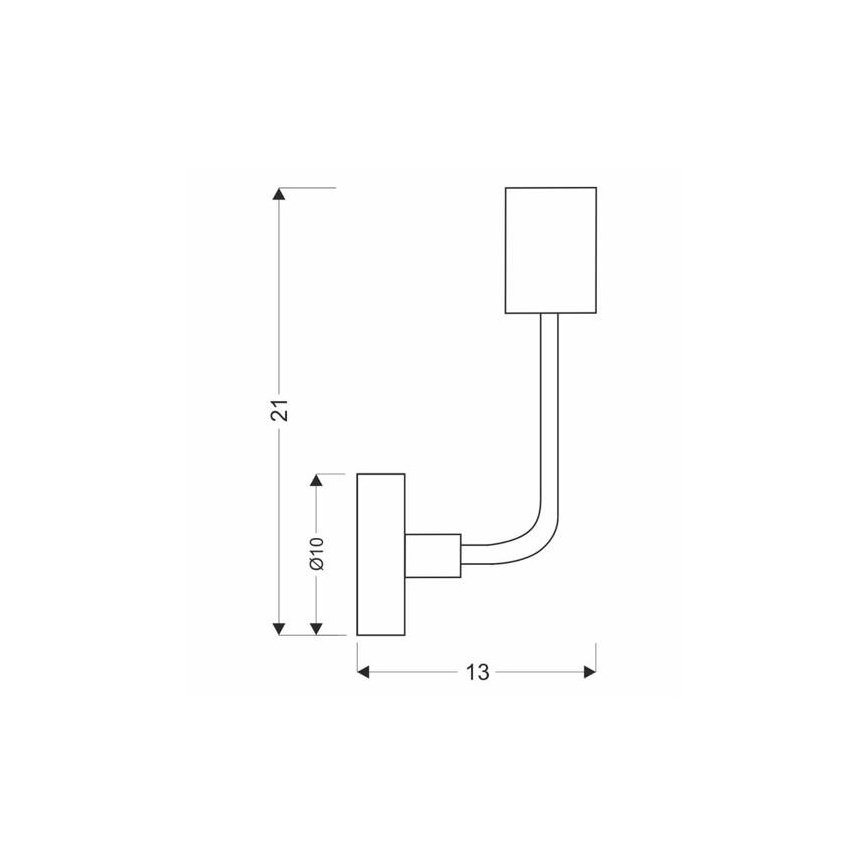 Lampe murale SAGA 1xE27/40W/230V
