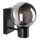Lampe murale SFERIO 1xE14/5W/230V noir/noir fumé