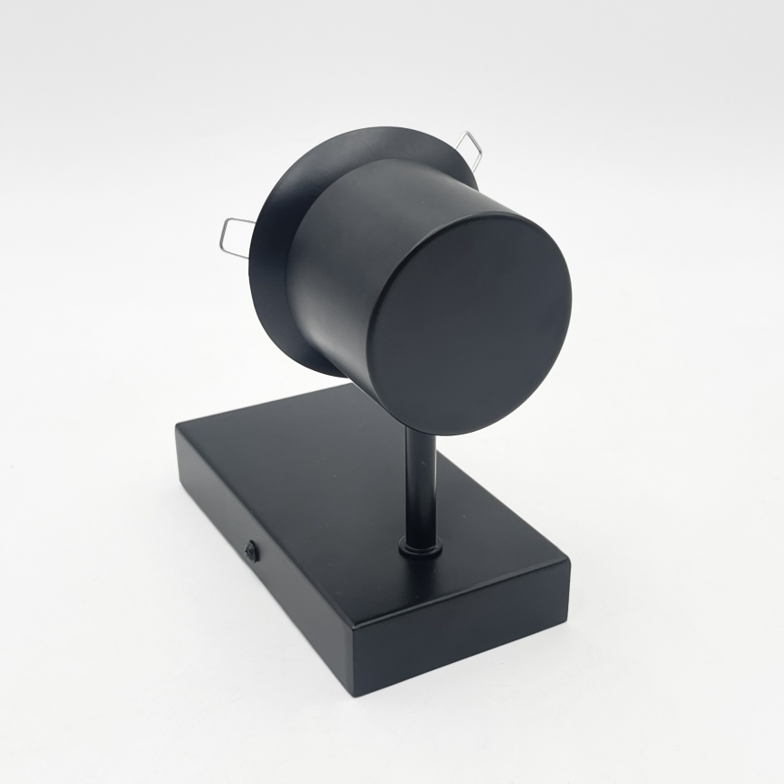 Lampe murale SFERIO 1xE14/5W/230V noir/noir fumé