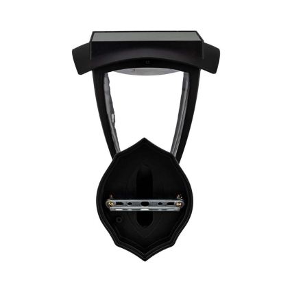 Lampe murale solaire LED/2W/3,7V 3000/6000K IP65 2200 mAh noire