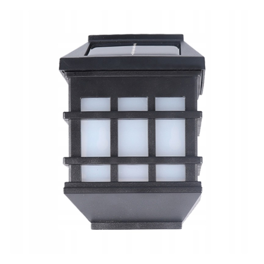 Lampe murale solaire LED avec détecteur de crépuscule LED/2V 70 mAh IP44