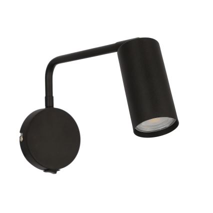 Lampe murale TINA 1xGU10/15W/230V noire