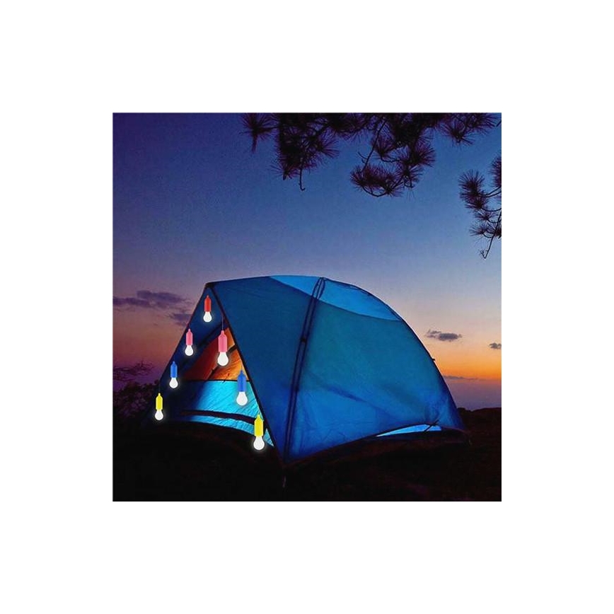 Lampe portable LED/1W/3xAAA vert