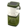 Lampe portable rechargeable avec piège à insectes LED/3W/1800 mAh vert