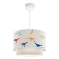 Lampe pour enfant CANDY 1xE27/40W/230V blanche/multicolore