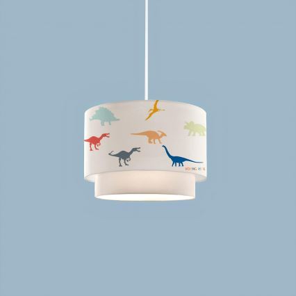 Lampe pour enfant CANDY 1xE27/40W/230V blanche/multicolore