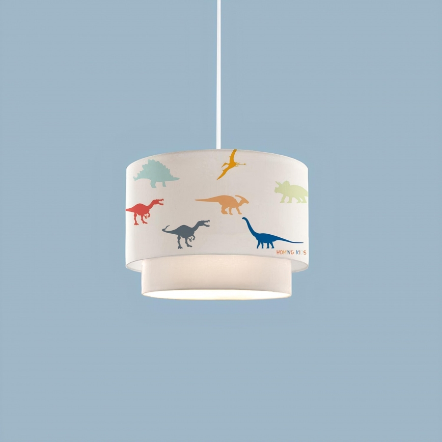 Lampe pour enfant CANDY 1xE27/40W/230V blanche/multicolore