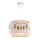 Lampe pour enfant CANDY 1xE27/40W/230V blanche/multicolore