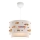 Lampe pour enfants CANDY 1xE27/40W/230V blanche/orange