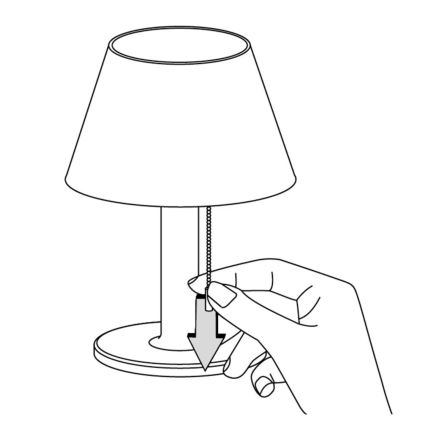Lampe solaire à intensité variable VIOLA LED/3,7V 1200 mAh IP44