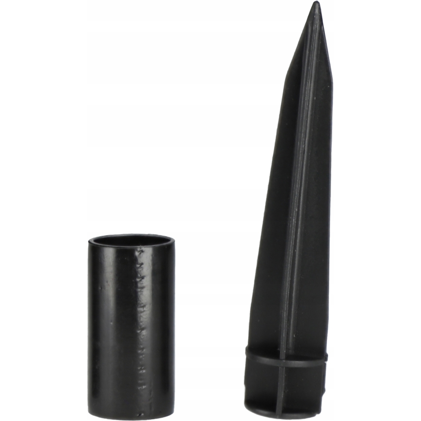 Lampe solaire à LED, 1,2 V, 6500 K, 200 mAh, Ø 10 cm, IP44, blanc/noir