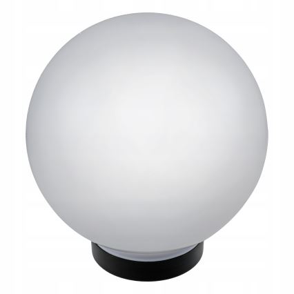 Lampe solaire à LED 1,2 V, 6500 K, 200 mAh, Ø 25 cm, IP44, blanc/noir