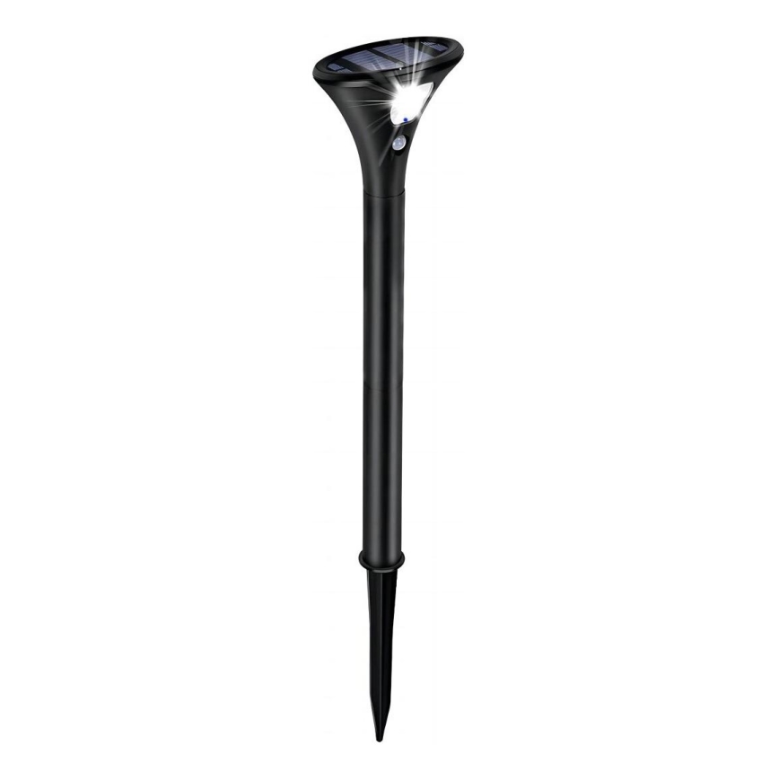 Lampe solaire avec détecteur LED/1W/3,7V 6000K IP65 1500 mAh