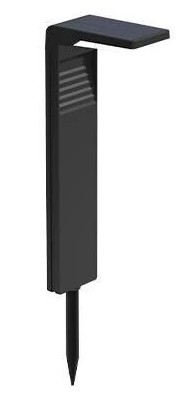 Lampe solaire avec détecteur LED/3,7V 4000K 41,3 cm 2200 mAh IP65
