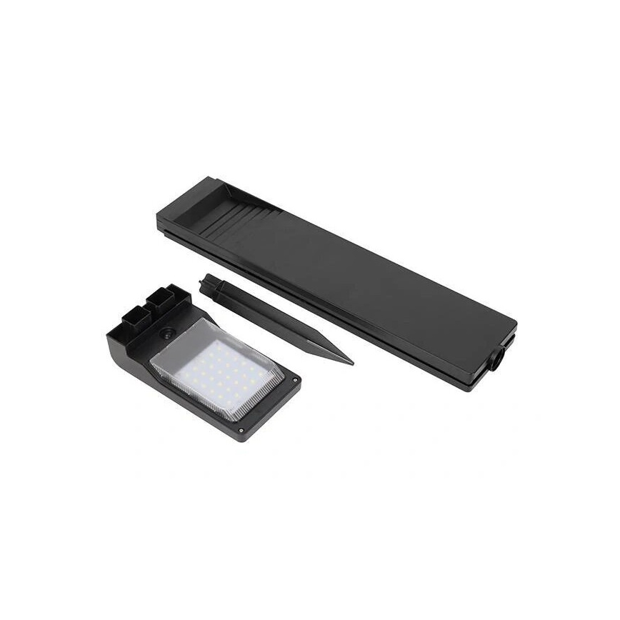 Lampe solaire avec détecteur LED/3,7V 4000K 41,3 cm 2200 mAh IP65