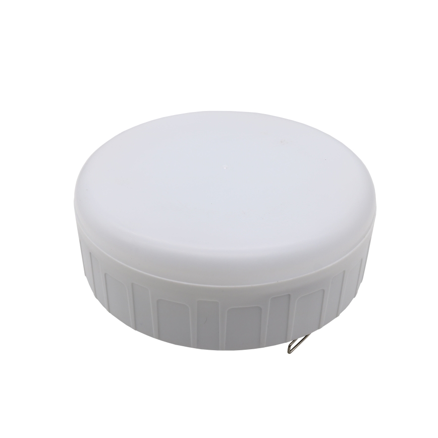 Lampe solaire à intensité variable rechargeable avec fonction de batterie portative K3 LED/2W/5,5V 6500K IPX4 1200 mAh noir/blanc