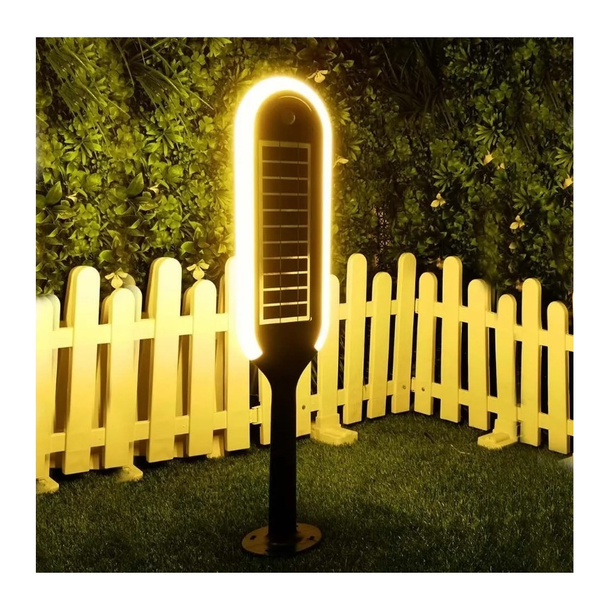 Lampe solaire avec un détecteur BOLLARD LED/5W/5,5V IP65 3000K