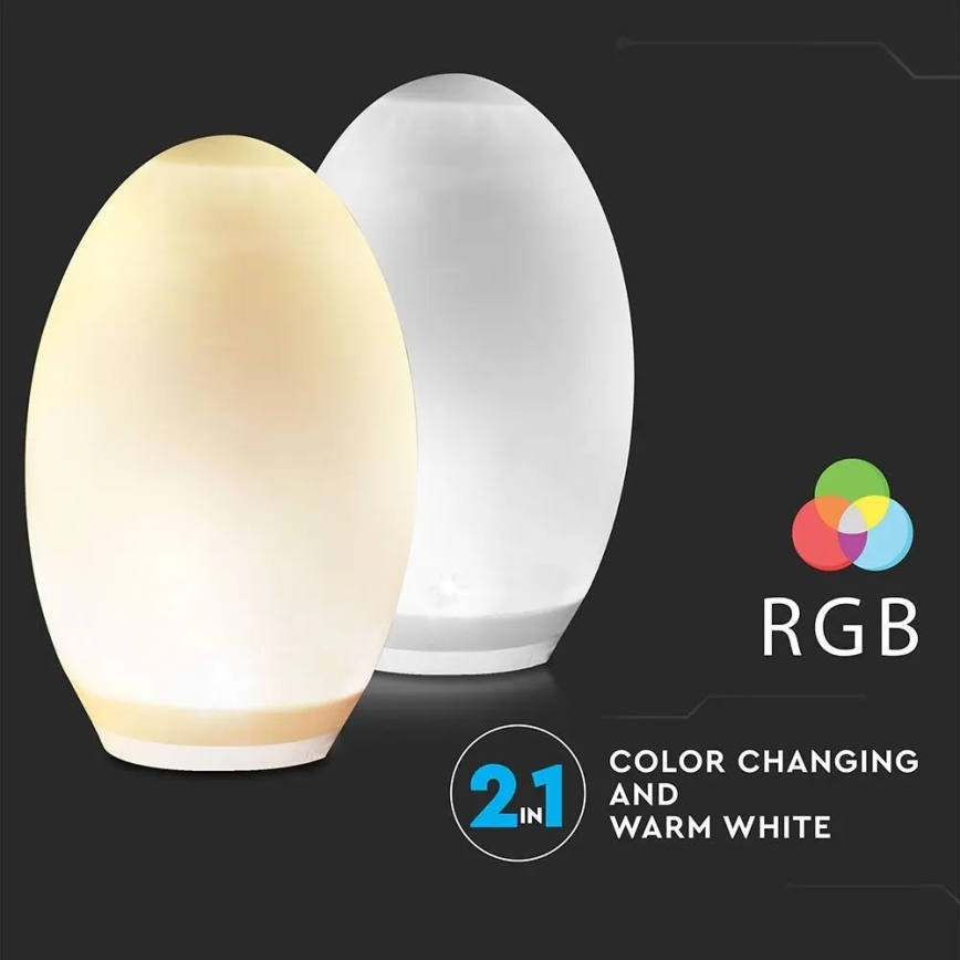 Lampe solaire décorative LED RGB 0,2W/1xAA IP44 500 mAh