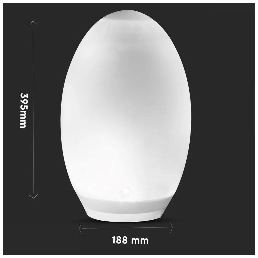 Lampe solaire décorative LED RGB 0,2W/1xAA IP44 500 mAh
