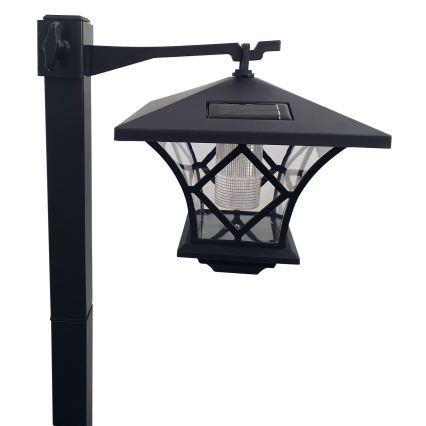 Lampe solaire d'extérieur 3en1 LED/1,2V 200 mAh IP44 noir