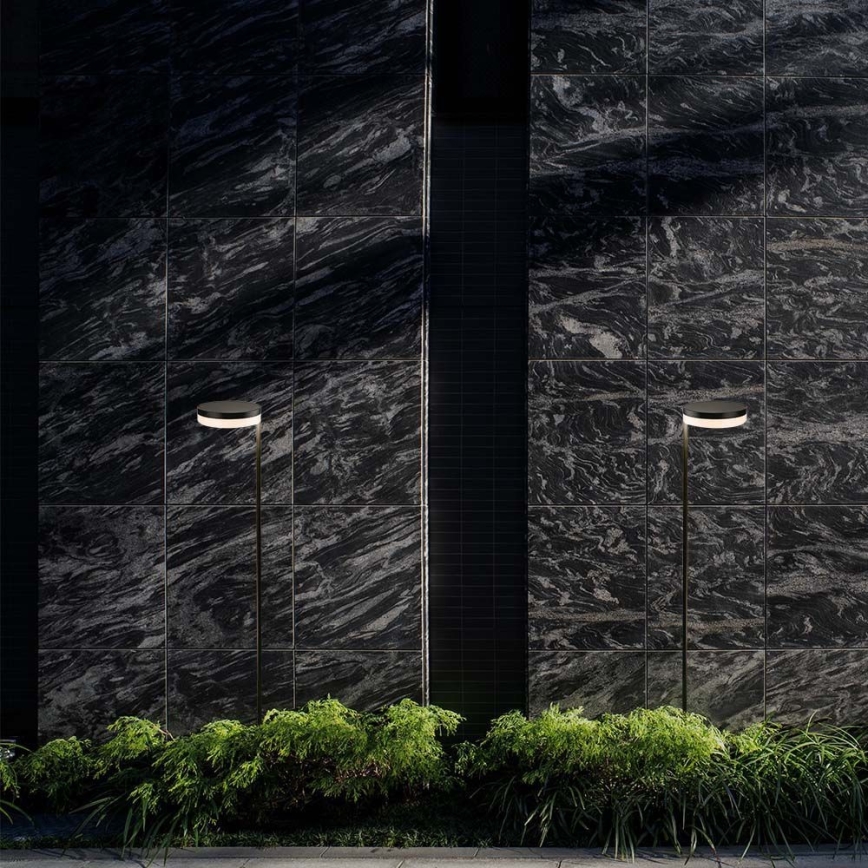 Lampe solaire extérieure LED/2W/3,7V 3000K IP54 noir