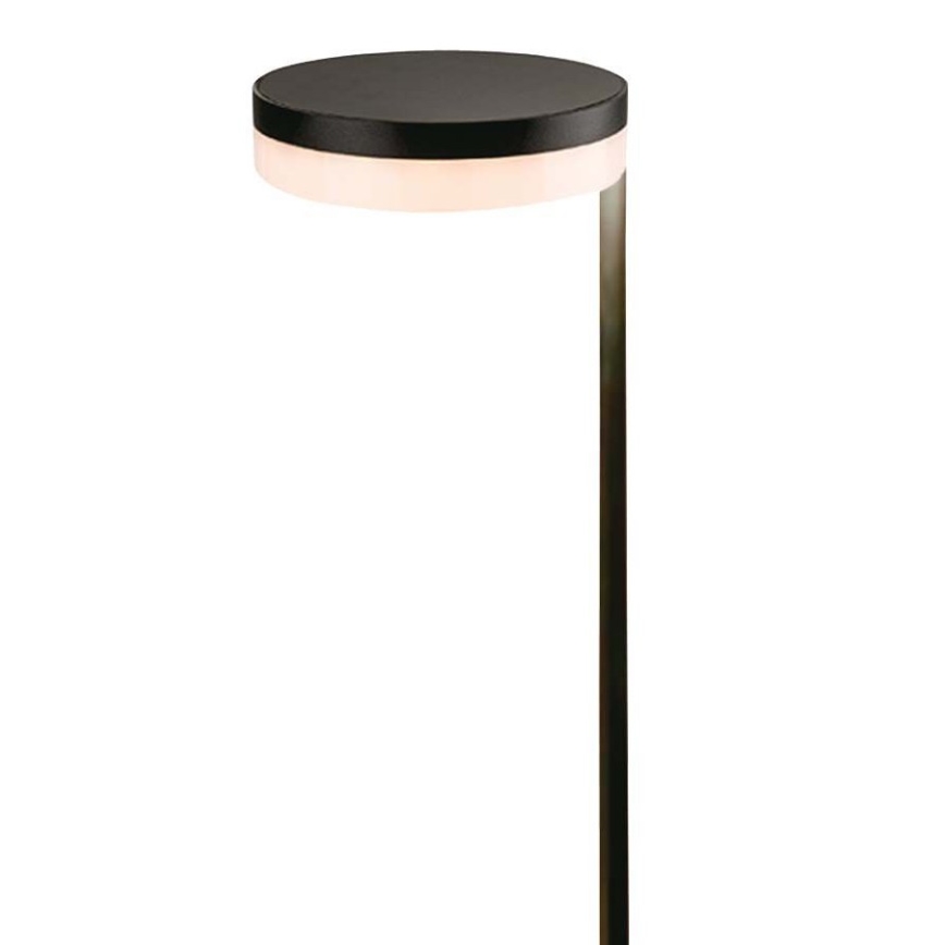 Lampe solaire extérieure LED/2W/3,7V 3000K IP54 noir