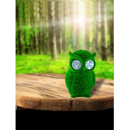 Lampe solaire hiboux 2xLED/0,01W/1,2V IP44