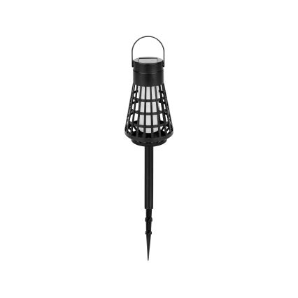 Lampe solaire LED 2-en-1 avec capteur LED/1W/3,7V IP54 300 mAh noir