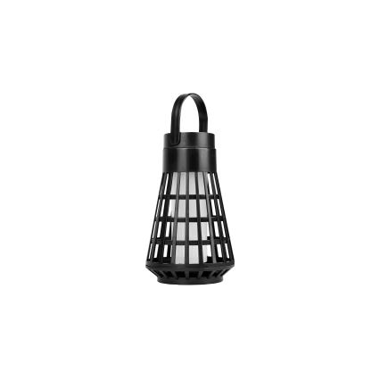 Lampe solaire LED 2-en-1 avec capteur LED/1W/3,7V IP54 300 mAh noir