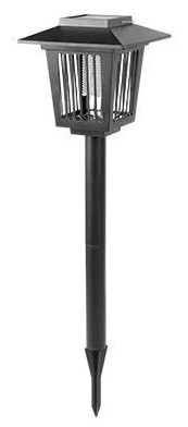 Lampe solaire LED 2-en-1 avec piège à insectes LED/0,06W/1,2V 6500K 58 cm 600 mAh IP65
