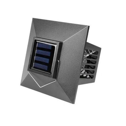 Lampe solaire LED 2-en-1 avec piège à insectes LED/0,06W/1,2V 6500K 58 cm 600 mAh IP65