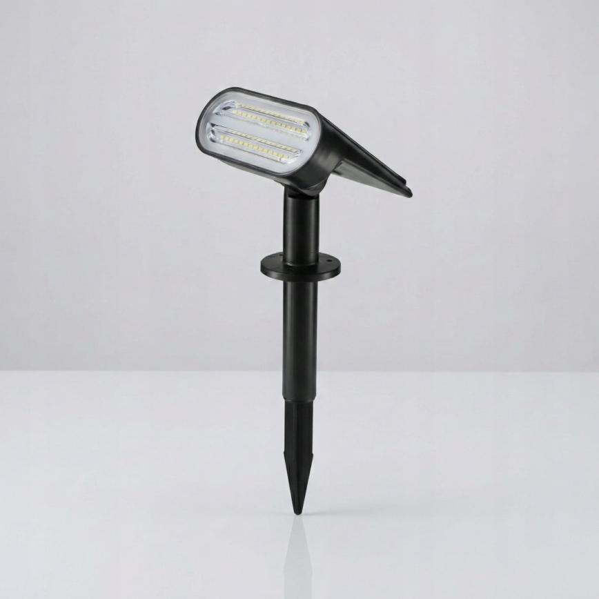 Lampe solaire LED 2 en 1 LED/3,7V 1200 mAh IP54 noire