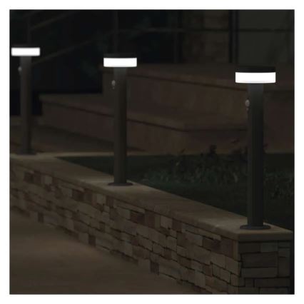 Lampe solaire LED avec capteur LED/2W/3,7V 1200 mAh IP44 50 cm