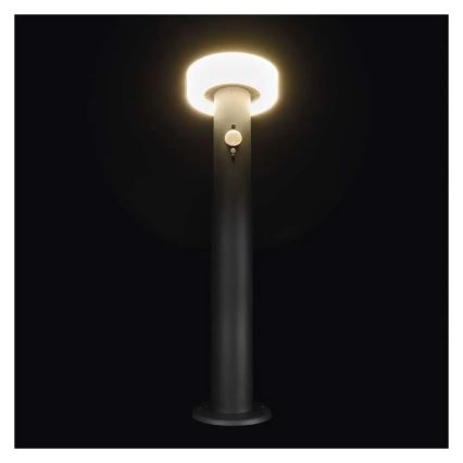 Lampe solaire LED avec capteur LED/2W/3,7V 1200 mAh IP44 50 cm