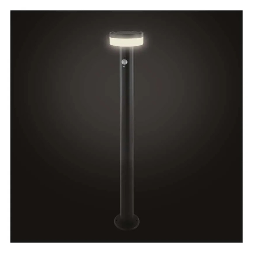 Lampe solaire LED avec capteur LED/2W/3,7V 1200 mAh IP44 80 cm
