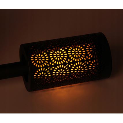 Lampe solaire LED à capteur crépusculaire LED/2V IP44 600 mAh