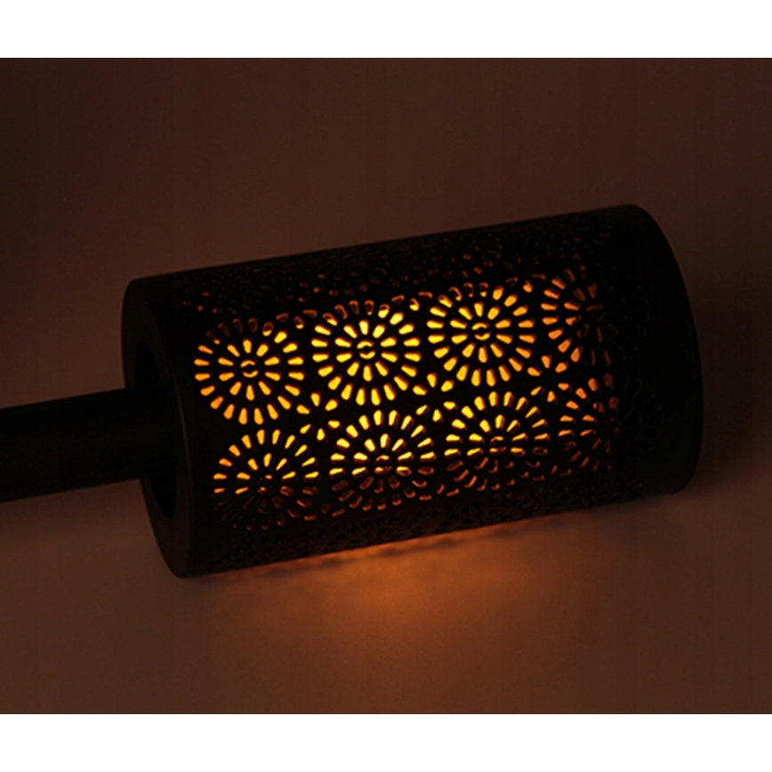 Lampe solaire LED à capteur crépusculaire LED/2V IP44 600 mAh