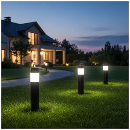 Lampe solaire LED AURORA LED/1xAAA 4000K IP44 100 mAh