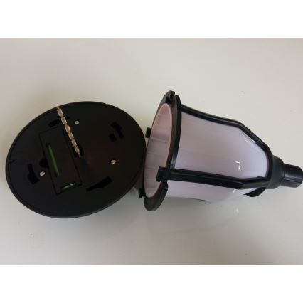 Lampe solaire LED avec capteur crépusculaire LED/2V IP44 600 mAh